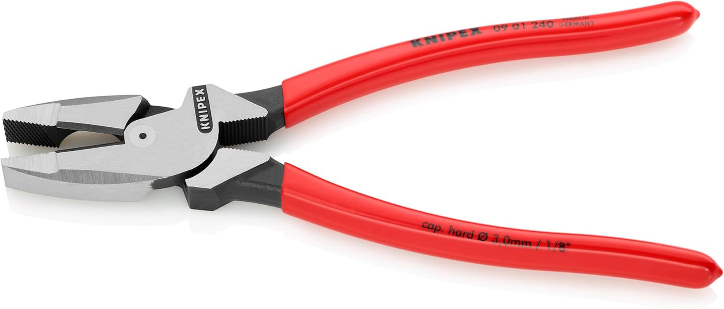 KNIPEX 9.5" High Leverage Lineman's Pliers New England