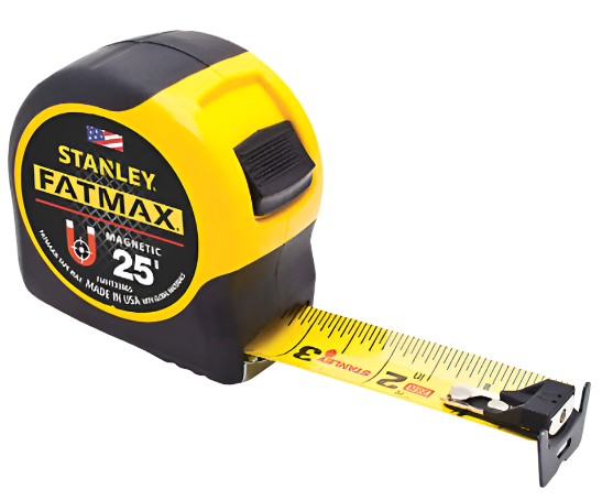 Cinta métrica Stanley FATMAX de 25 pies (magnética)