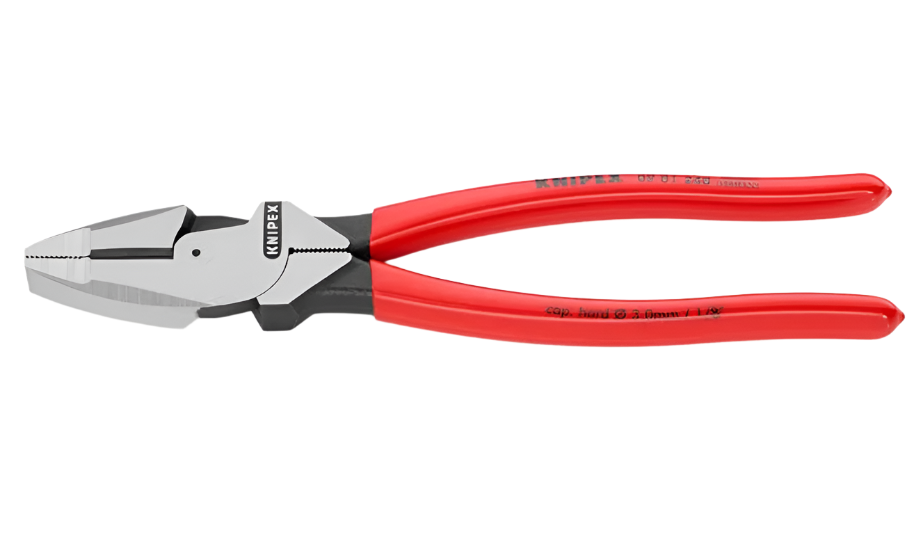 KNIPEX 9.5" High Leverage Lineman's Pliers New England