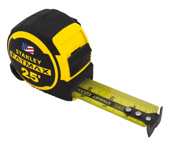 Cinta métrica Stanley FATMAX de 25 pies