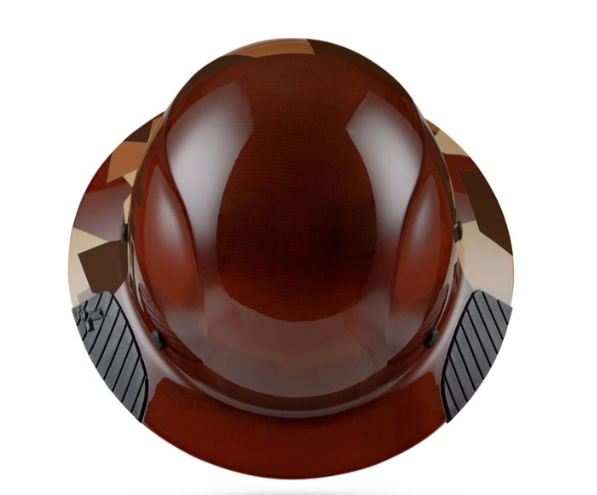 Lift Safety DAX Carbon Fiber Desert Camo Full Brim Hard Hat