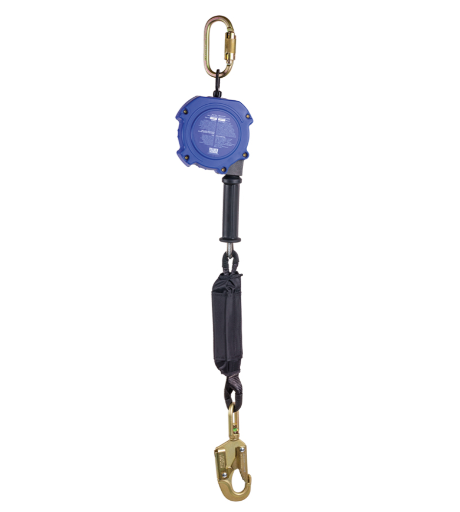 PALMER SAFETY Beast series SRL 10ft Galvanized Cable w/ Small Hook