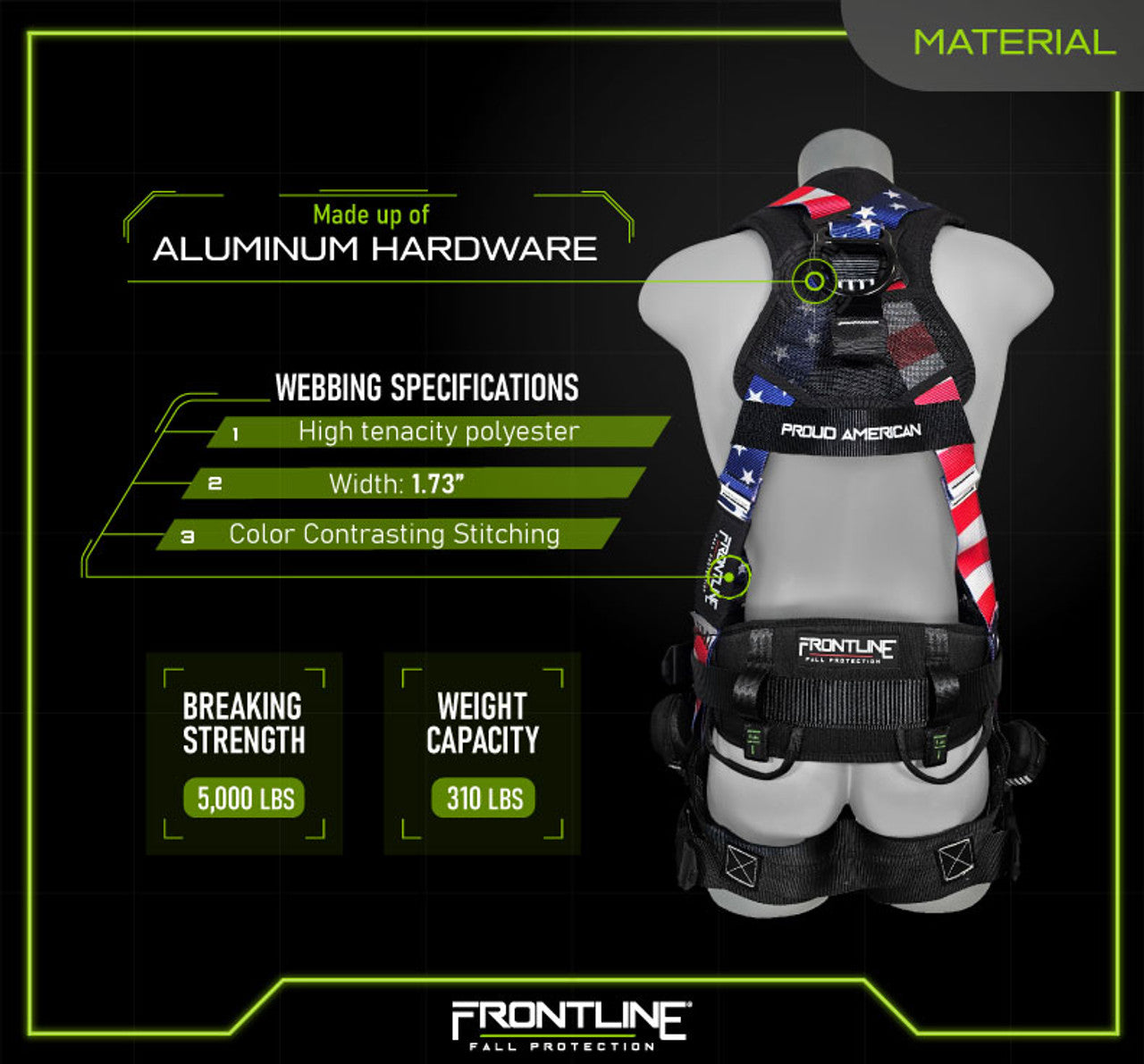 Frontline American Style Full Body Harness
